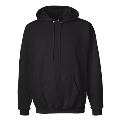 Hanes Ultimate Cotton Hooded Sweatshirt In Black