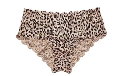 Cosabella Women's Never Say Never Printed Hottie Boyshort In Mandorla Uno/animal In Multi