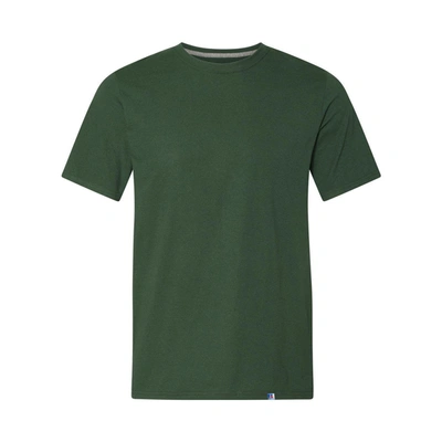 Shop Russell Athletic Essential 60/40 Performance T-shirt In Green