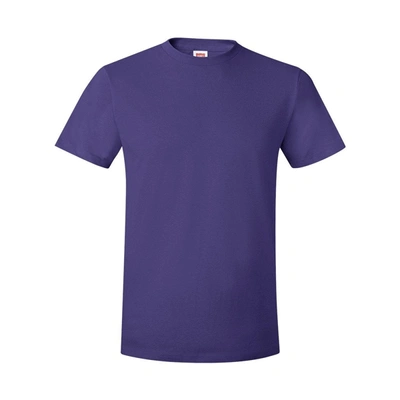 Shop Hanes Perfect-t T-shirt In Purple
