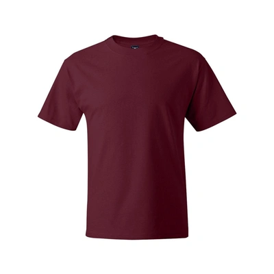 Hanes Beefy-t Pocket T-shirt In Red