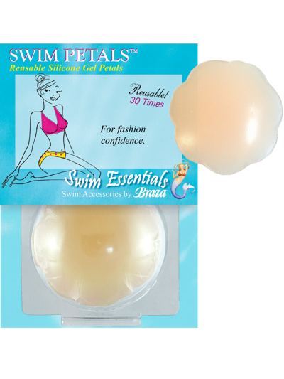 Shop Braza Bra Women's Swim Silicone Petals In Beige