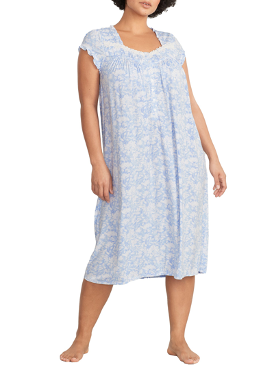 Shop Eileen West Women's Waltz Modal Knit Nightgown In Multi