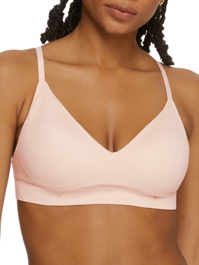 Maidenform Pure Comfort Modern Scoop Neck Wireless Bra Dm7682 In Multi