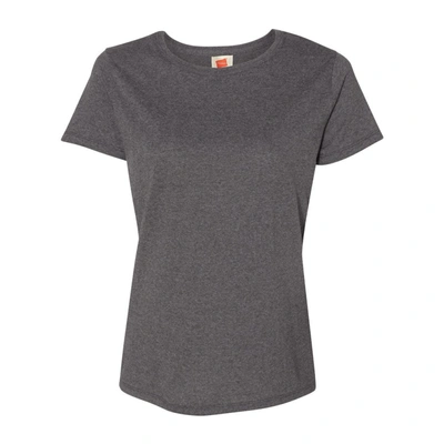 Hanes Essential-t Womens T-shirt In Grey