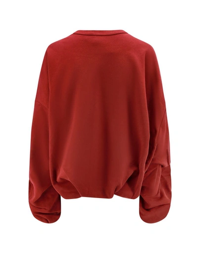 Shop Dries Van Noten Sweatshirt In Red