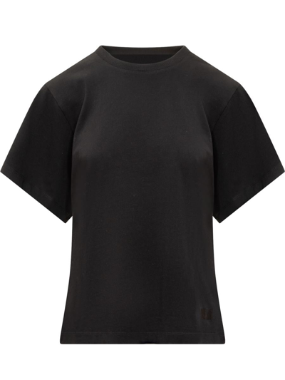 Shop Iro Edjy T-shirt In Black