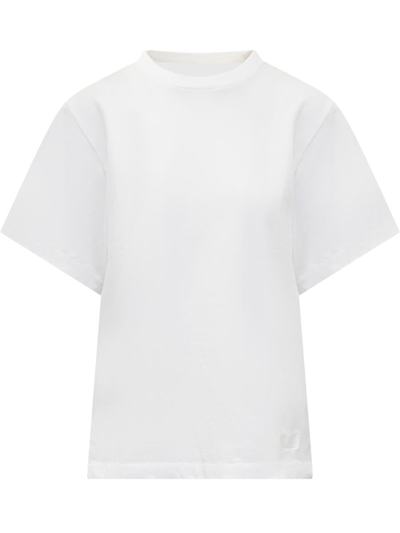 Shop Iro Edjy T-shirt In White