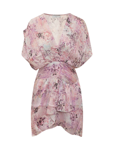 Shop Iro Tissina Dress In Pink