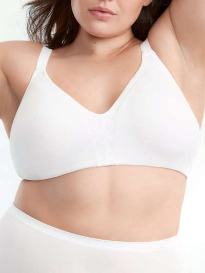 Shop Playtex Women's Ultra-soft Comfort Wire-free Bra In White