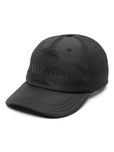 Shop Valentino Cappello Da Baseball  In Black