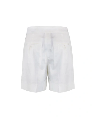 Shop Max Mara Studio Shorts In White