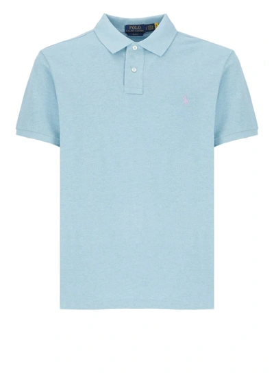 Shop Ralph Lauren T-shirts And Polos Light Blue