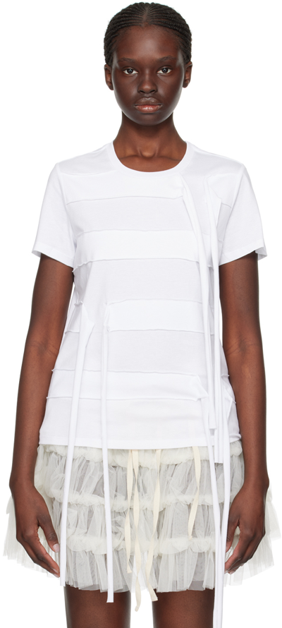 Shop Renaissance Renaissance White Chloe-j T-shirt