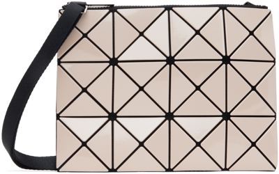 Shop Bao Bao Issey Miyake Off-white Lucent Bag In 40 Beige