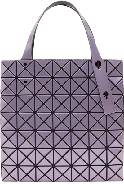 Shop Bao Bao Issey Miyake Purple Prism Metallic Tote In 83 Lilac