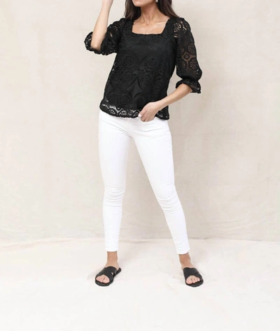 Shop Andree By Unit My Favorite Lace Top In Black