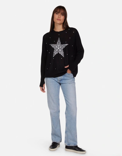 Lauren Moshi Ladona Diamond Star In Black