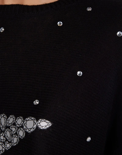 Lauren Moshi Ladona Diamond Star In Black