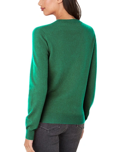 Shop Asne Wool Cardigan In Green