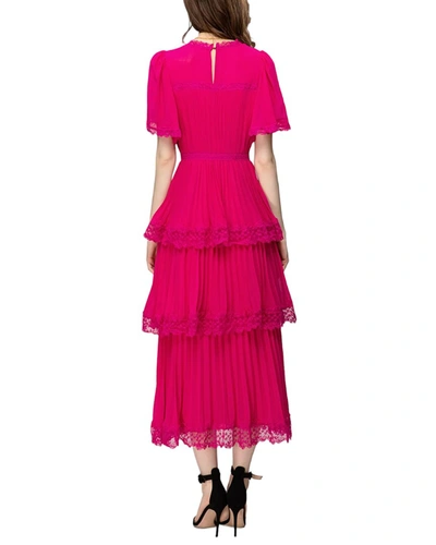 Shop Burryco Midi Dress In Pink