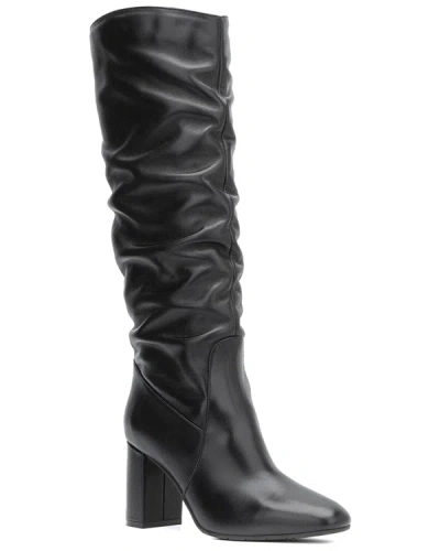 Shop Aquatalia Leora Weatherproof Leather Boot In Black