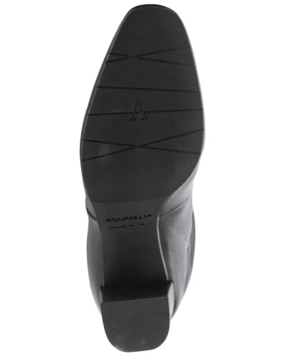 Shop Aquatalia Leora Weatherproof Leather Boot In Black