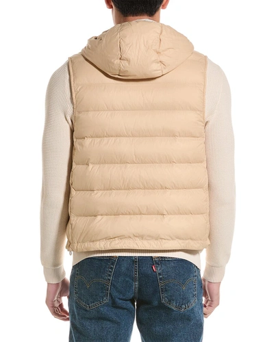 Shop Brunello Cucinelli Vest In Beige