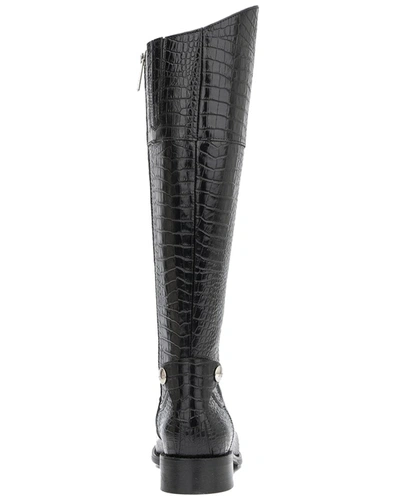 Shop Aquatalia Nerina Weatherproof Leather Boot In Black