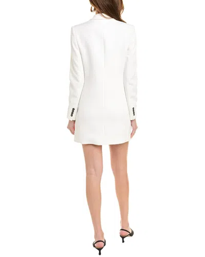 The Kooples Slit Zoom Blazer Dress In White