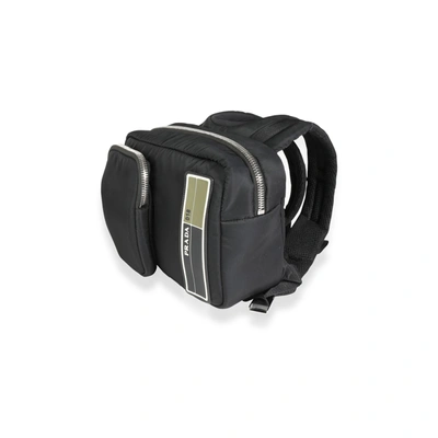 Shop Prada Black Tessuto Pocket Nylon Technical Backpack