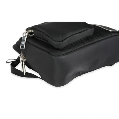 Shop Prada Black Tessuto Pocket Nylon Technical Backpack