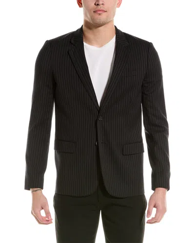 The Kooples Wool-blend Suit Jacket In Black