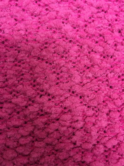 Shop Umgee Popcorn Plus Sweater In Hot Pink