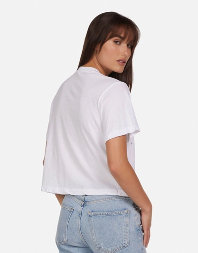 Lauren Moshi Rue Diamond Star In White