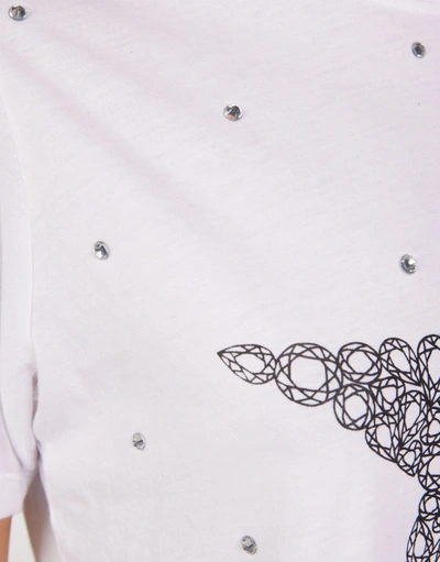 Lauren Moshi Rue Diamond Star In White