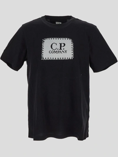 Shop C.p. Company C.p.company T-shirts And Polos In Black