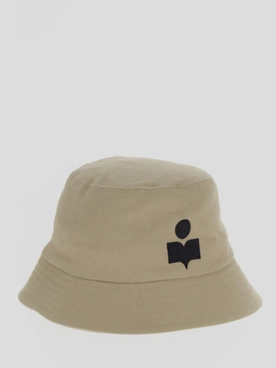 Shop Isabel Marant Homme Hat In Ecrublack