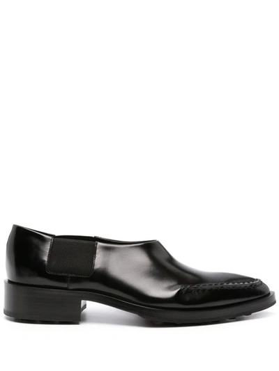 Shop Jil Sander Loafers Shoes In Black