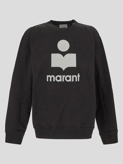 Shop Isabel Marant Marant Sweaters In Fadedblackecru