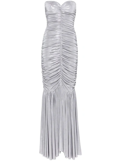 Shop Norma Kamali Dresses Silver