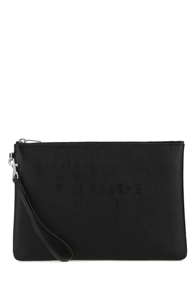 Shop Saint Laurent Clutch In 1000