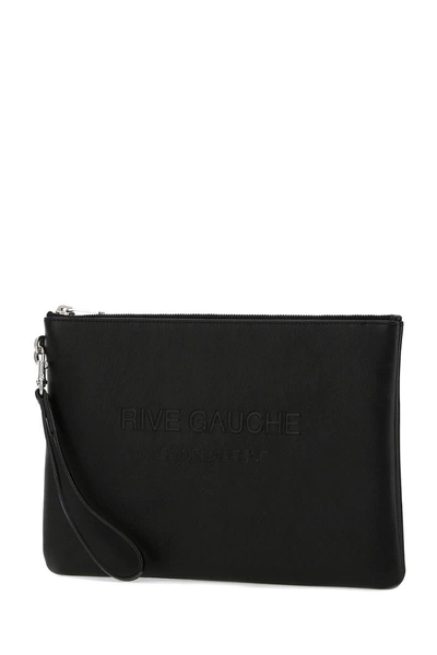 Shop Saint Laurent Clutch In 1000