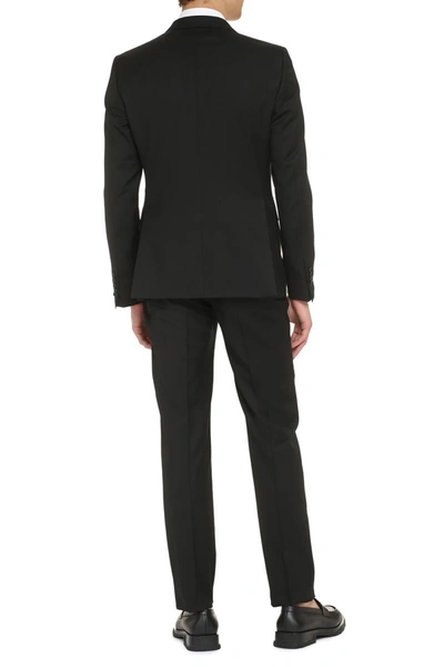 Tagliatore Tailored Suit In Black