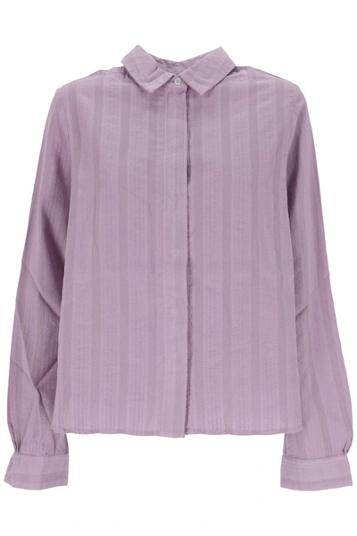 Shop True Nyc Shirts In Soft Lilac