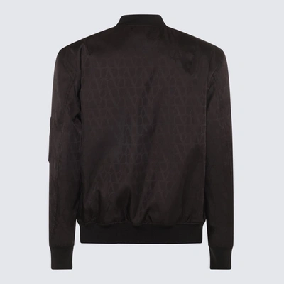 Shop Valentino Black Casual Jacket