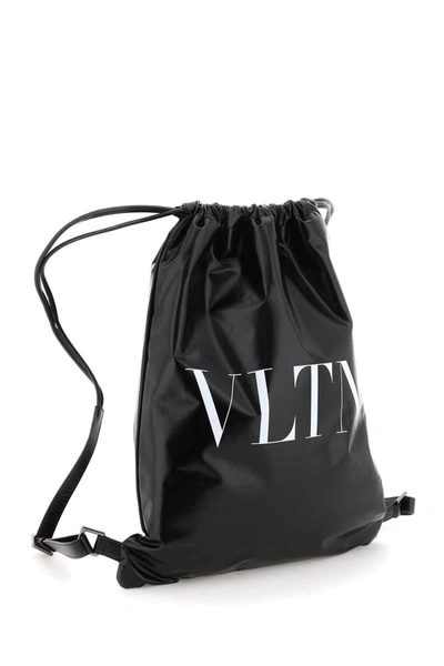 Shop Valentino Garavani Vltn Soft Backpack In Black