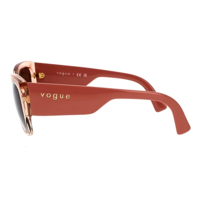 Shop Vogue Eyewear Sunglasses In Transparent