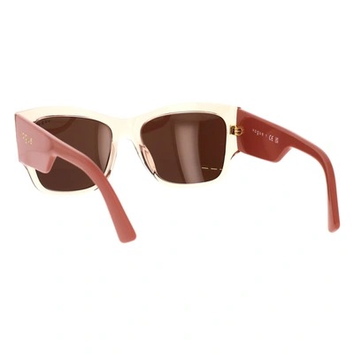 Shop Vogue Eyewear Sunglasses In Transparent