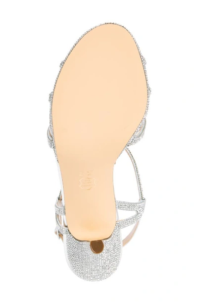 Shop Nina Bertha Slingback Sandal In New Silver